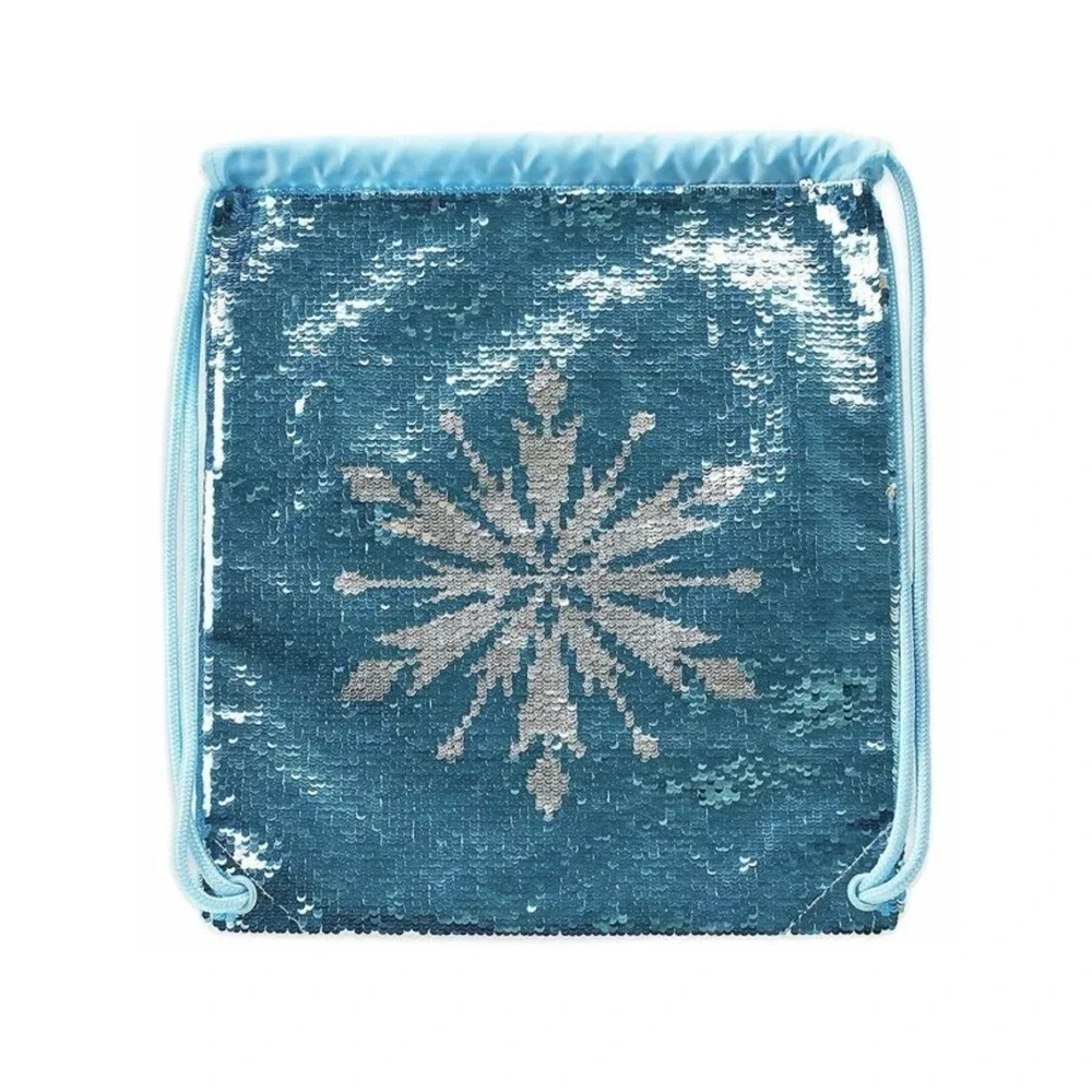 New Disney Store Frozen 2 Reversile‎ Sequin Swim Bag for Girls Purse